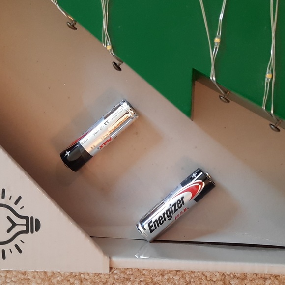 Holiday Shimmer Light Tree.  Batteries Included. - Picture 10 of 10